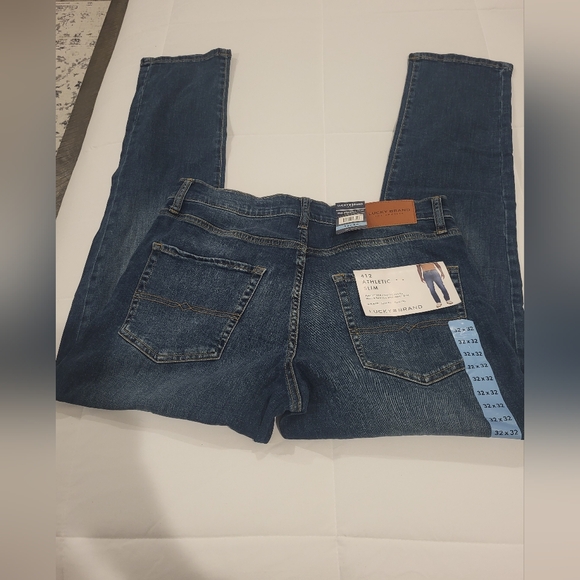 Lucky Brand Men's Dark Blue Slim Jeans - Picture 3 of 3